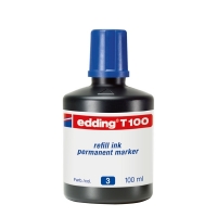 Edding T100 blue ink refill (100ml) 4-T100003 200556