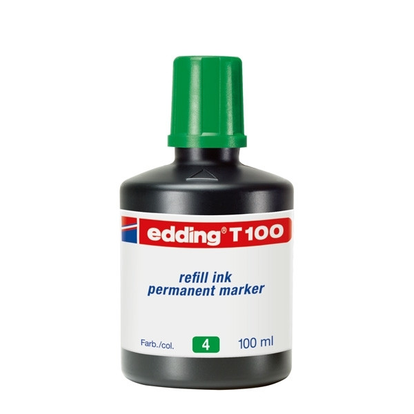 Edding T100 green ink refill (100ml) 4-T100004 200558 - 1