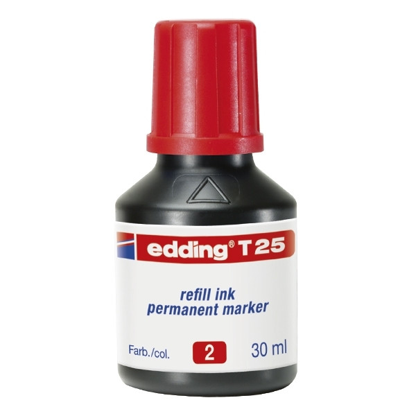 Edding T25 red ink refill (30ml) 4-T25002 200917 - 1