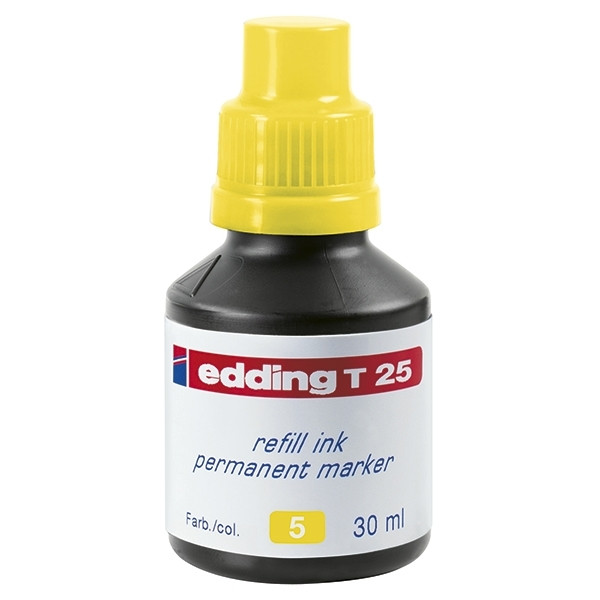 Edding T25 yellow ink refill (30ml) 4-T25005 200920 - 1