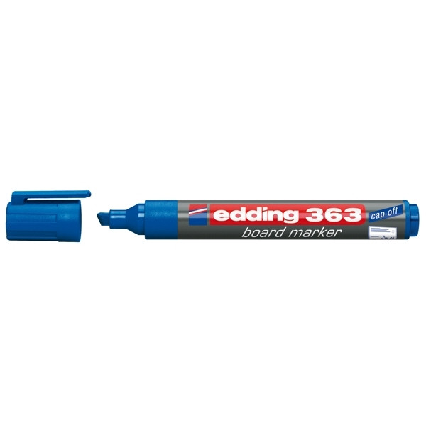 Whiteboard marker 1.0 - 5.0mm chisel tip | blue | Edding 363 200650 - 1