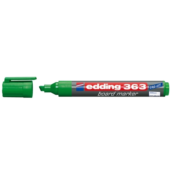 Whiteboard marker 1.0 - 5.0mm chisel tip | green | Edding 363 200652 - 1