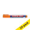 Whiteboard marker 1.5 - 3.0mm round tip | orange | Edding 360 | 10-pack 240549 - 1