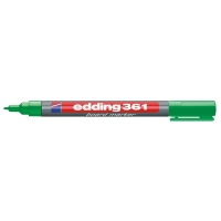 Whiteboard marker 1mm round | green | Edding 361 200660