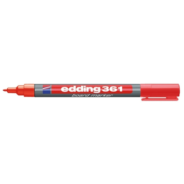 Whiteboard marker 1mm round | red | Edding 361 200656 - 1