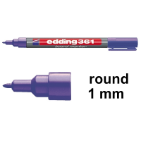 Whiteboard marker 1mm round | violet | Edding 361 200848