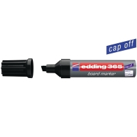 Whiteboard marker 2.0 - 7.0mm chisel tip | black | Edding 365 200662