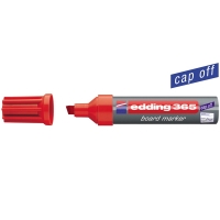 Whiteboard marker 2.0 - 7.0mm chisel tip | red | Edding 365 200664
