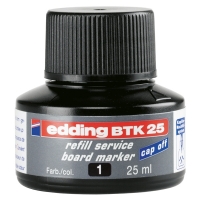 Whiteboard marker ink refill 25ml | black | Edding BTK 25 200560