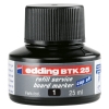 Whiteboard marker ink refill 25ml | black | Edding BTK 25