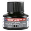 Whiteboard marker ink refill 25ml | black | Edding RBTK 25
