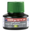 Whiteboard marker ink refill 25ml | green | Edding RBTK 25