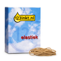 Elastic bands 100 x 1.5mm | 500g | 123ink 300507