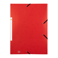 Elastomer folder A4 | red cardboard | 123ink  **Clearance** 390533