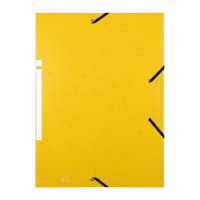 Elastomer folder A4 | yellow cardboard | 123ink **Clearance** 390534