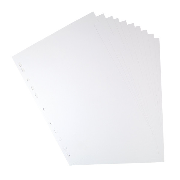 | Cardboard tabs (10 white tabs) | A4, 11-hole | Elba IE000733 - 2