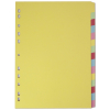 | Cardboard tabs (15 coloured tabs) | A4, 11-hole | Elba IE000570 - 2