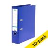 A4 lever arch file | Elba Smart Pro+ polypropylene | blue 80mm | 10-pack 237692 - 1