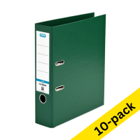 A4 lever arch file | Elba Smart Pro+ polypropylene | green 80mm | 10-pack 237696
