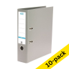 A4 lever arch file | Elba Smart Pro+ polypropylene | grey 80mm | 10-pack 237695 - 1