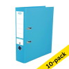 A4 lever arch file | Elba Smart Pro+ polypropylene | ocean blue 80mm | 10-pack 237699 - 1