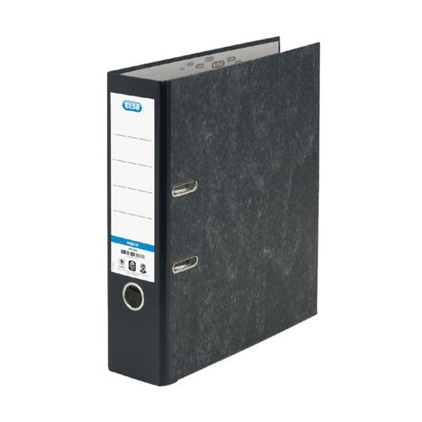 A4 lever arch file (80mm) | cardboard | Elba Smart Original cloudy black 237667 - 1