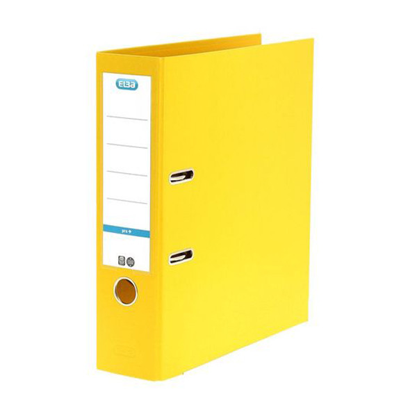 A4 lever arch file (80mm) | polypropylene | Elba Smart Pro+ yellow 237670 - 1