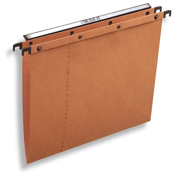 Elba AZO Ultimate orange V-bottom suspension files, 365mm (25-pack) 237515 - 1