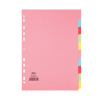 Cardboard tabs (10 coloured tabs) | A4, 11-hole | Elba 237622 - 1