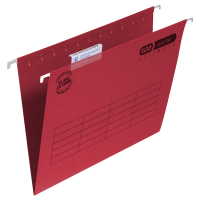 Elba Verticfile Ultimate red A4 V-bottom suspension files, 330mm (25-pack) 237504