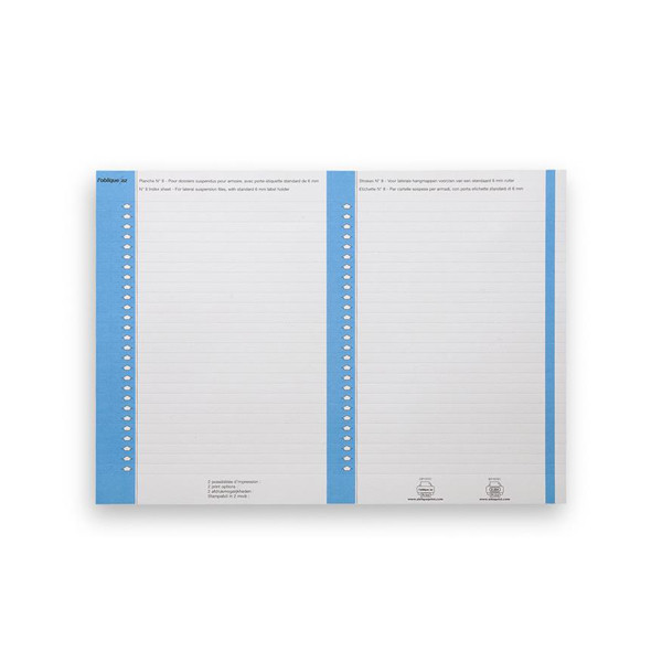 Elba blue Type 8 rider strips (10-pack) 100330202 237614 - 1
