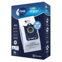 Electrolux E201/ GR201S/ Classic Long S-Bag microfibre hoover bags | PH86 & PH96 | 4 bags SAE01016