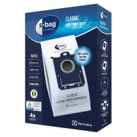 Electrolux E201/ GR201S/ Classic Long  S-Bag microfibre vacuum cleaner bags | PH86 & PH96 (4-pack)  SAE01016