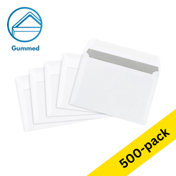 Envelope 114 x 162mm (C6) | gummed | 123ink | 500-pack 300900 - 1