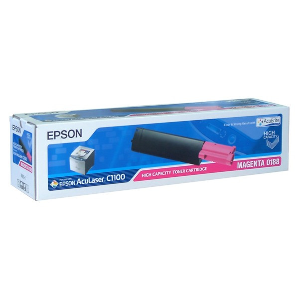 Epson 0188 (S050188) high capacity magenta toner (original Epson) C13S050188 027785 - 1