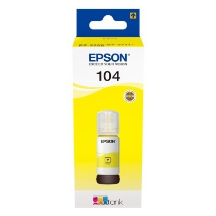 Epson 104 yellow ink tank (original Epson) C13T00P440 052088 - 1