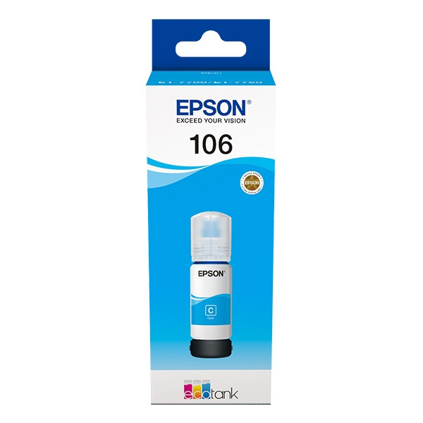 Epson 106 cyan ink tank (original Epson) 027164 - 1