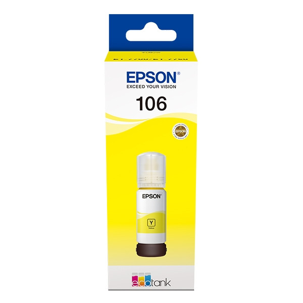 Epson 106 yellow ink tank (original Epson) C13T00R440 027168 - 1