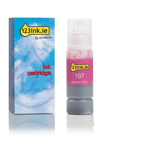 Epson 107 light magenta ink tank (123ink version) C13T09B640C 083687 - 1