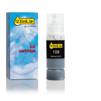 Epson 108 black ink tank (123ink version) C13T09C14AC 052207