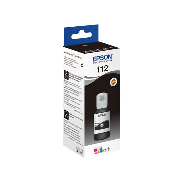 Epson 112 black ink tank (original Epson) 052196 - 1