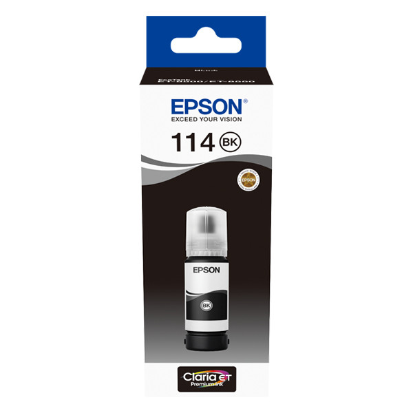 Epson 114 pigment black ink tank (original Epson) C13T07A140 083592 - 1