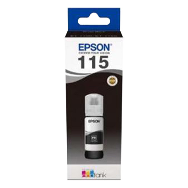 Epson 115 black ink tank pigment (original Epson) C13T07C14A 084318 - 1