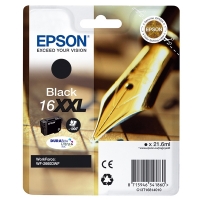 Epson 16XXL (T1681) high capacity black ink cartridge (original) C13T16814010 C13T16814012 026670