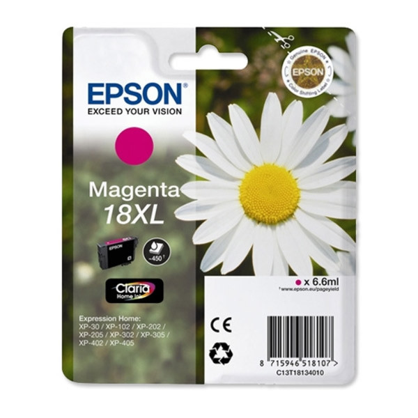 Epson 18XL (T1813) high-capacity magenta ink cartridge (original Epson) 026482 - 1