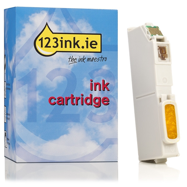 Epson 24XL (T2434) high capacity yellow ink cartridge (123ink version) C13T24344010C C13T24344012C 026597 - 1