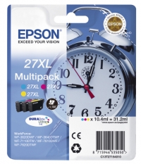 Epson 27XL (T2715) 3-pack (original Epson) C13T27154010 C13T27154012 026624