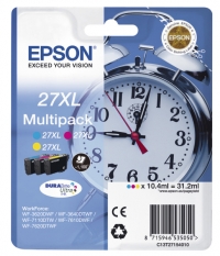 Epson 27XL (T2715) C/M/Y cartridge 3-pack (original Epson) 026624