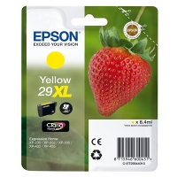 Epson 29XL (T2994) high capacity yellow ink cartridge (original Epson) C13T29944010 C13T29944012 026842