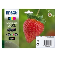 Epson 29XL (T2996) BK/C/M/Y ink cartridge 4-pack (original Epson) C13T29964010 C13T29964012 026846